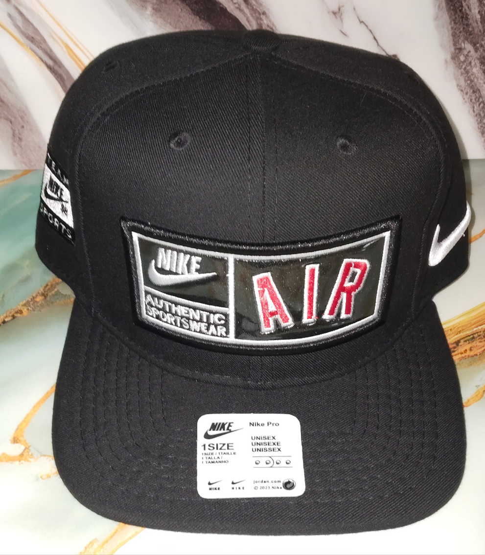 Gorra Nike Pro Air Authentic Sportswear Negra Unisex 🧢
