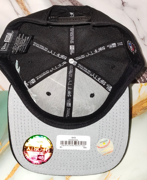 Gorra New Era 59FIFTY New York Yankees Negra con Bordado Floral