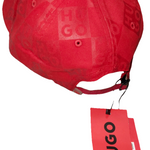 Jockey Hugo Boss rojo con logo “Hugo” bordado