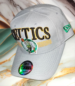 Jockey New Era 59FIFTY Boston Celtics Gris Ajustable