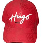 Jockey Hugo Boss rojo con logo “Hugo” bordado