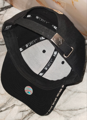 Gorra New Era 9FORTY New York Yankees Negra con Logo Dorado
